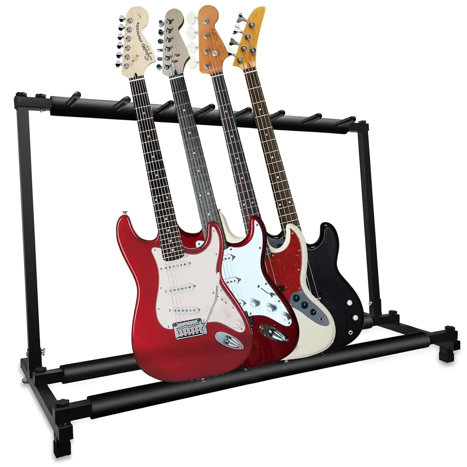 5 Core Multi Guitar Rack Stand Floor 7 Slot Adjustable Flying V