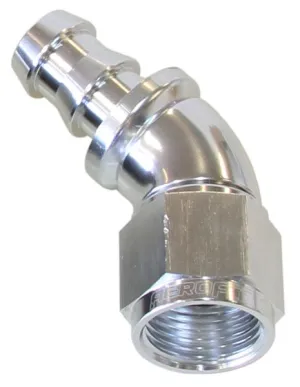 510 Series Full Flow Tight Radius Push Lock 45° Hose End -12AN AF512-12S