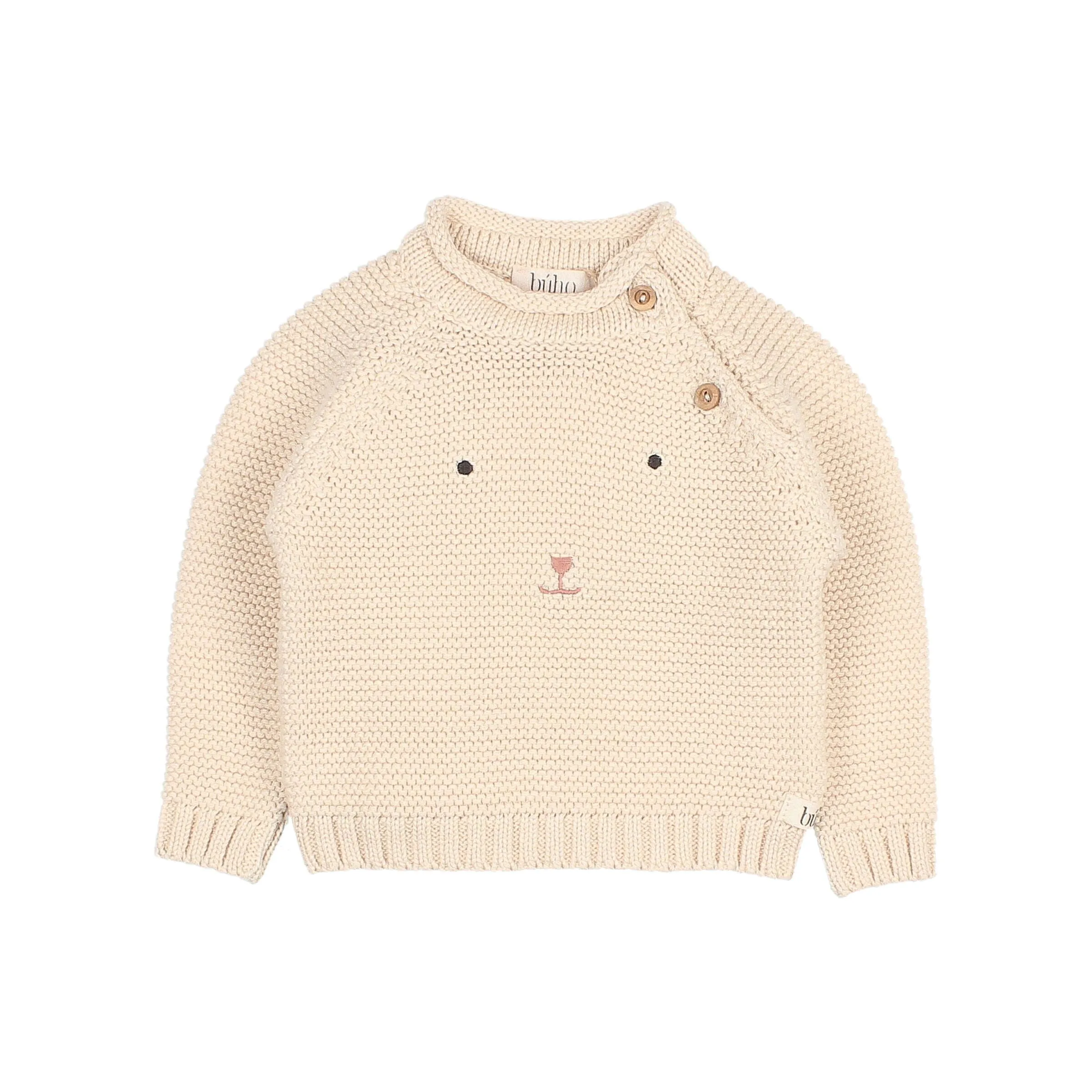 6401-NB TEDDY JUMPER-Ecru