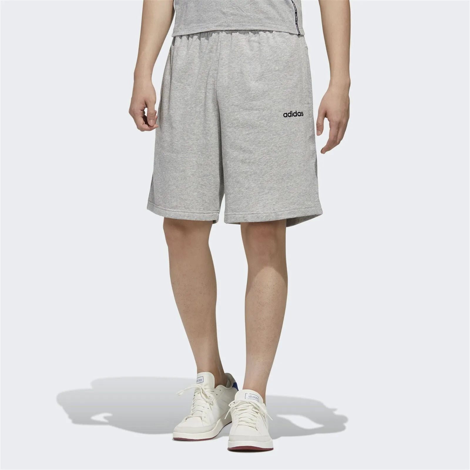 adidas Essentials Material Mix Shorts - Grey