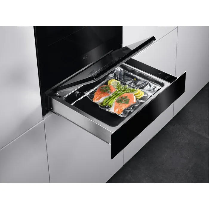 AEG KDE911423B Built In Vacuum Drawer - Black