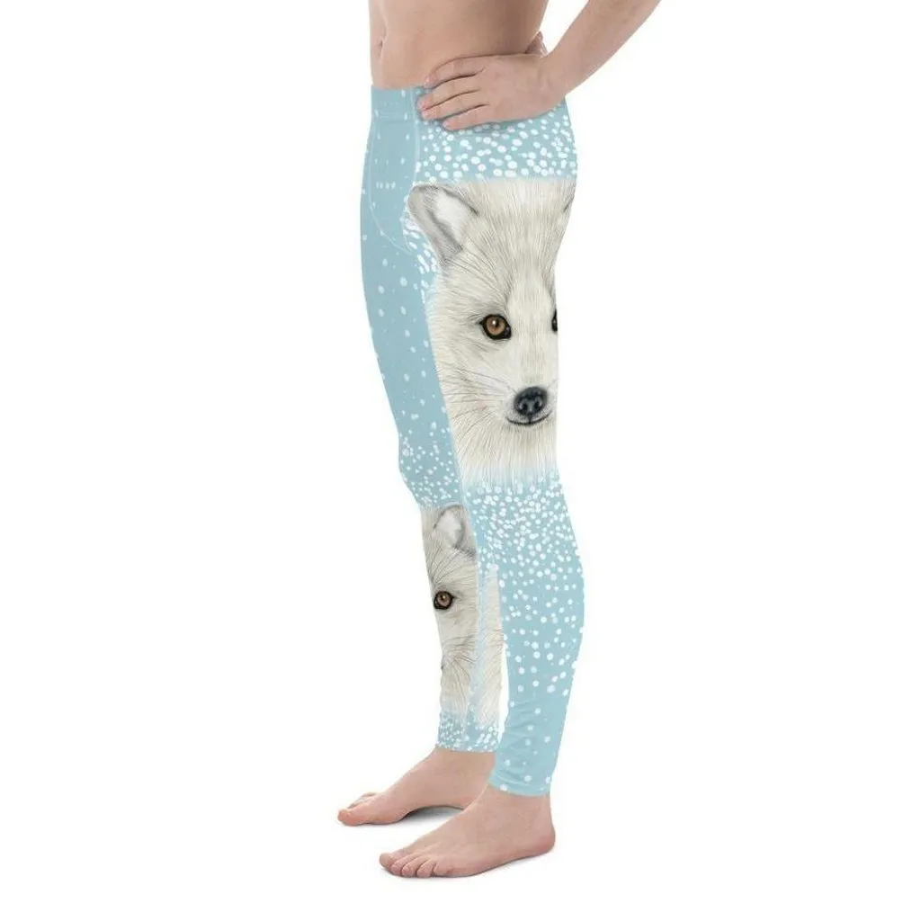 Arctic Fox Dog Men's Leggings