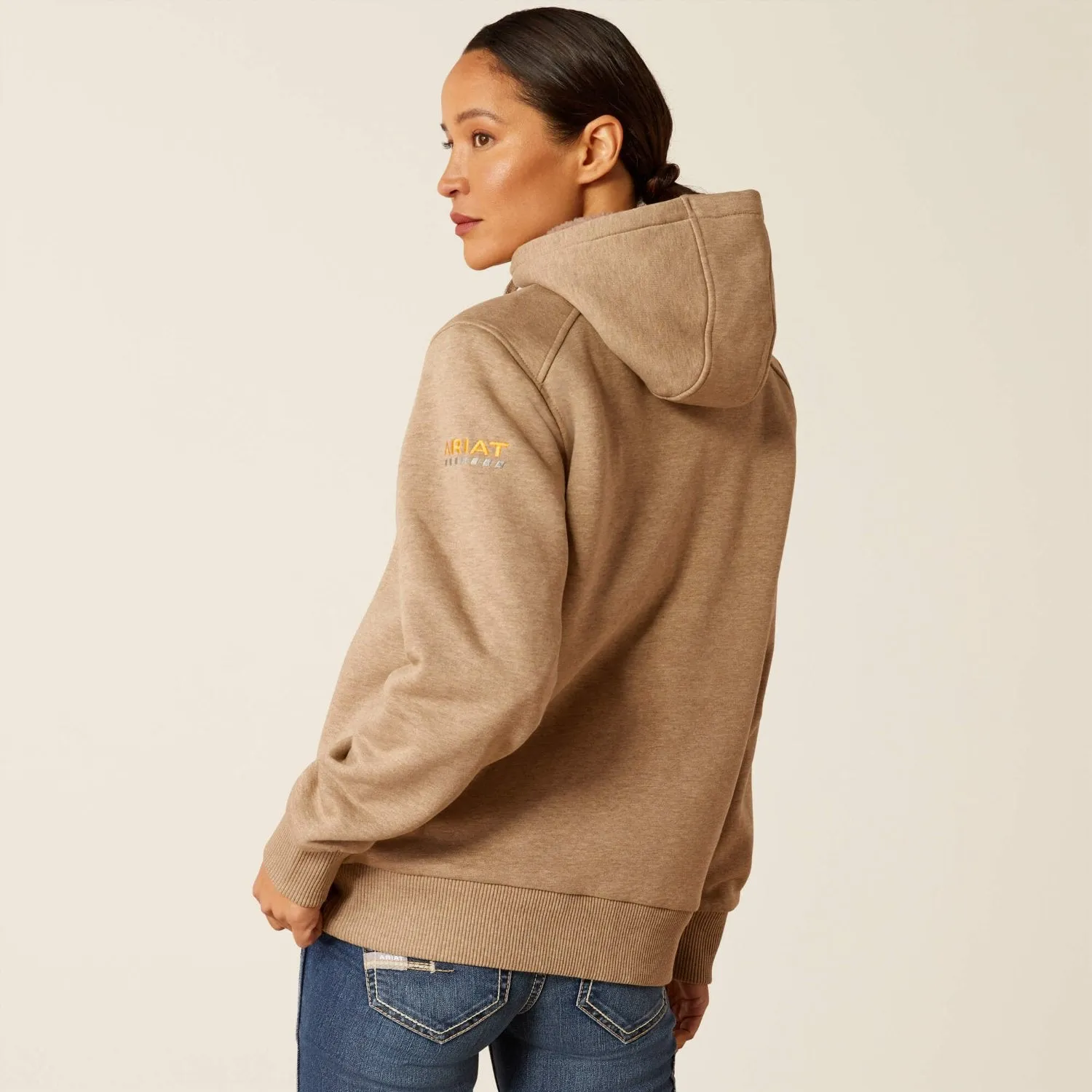 Ariat Women's Rebar Sherpa Lined Full-Zip Hoodie