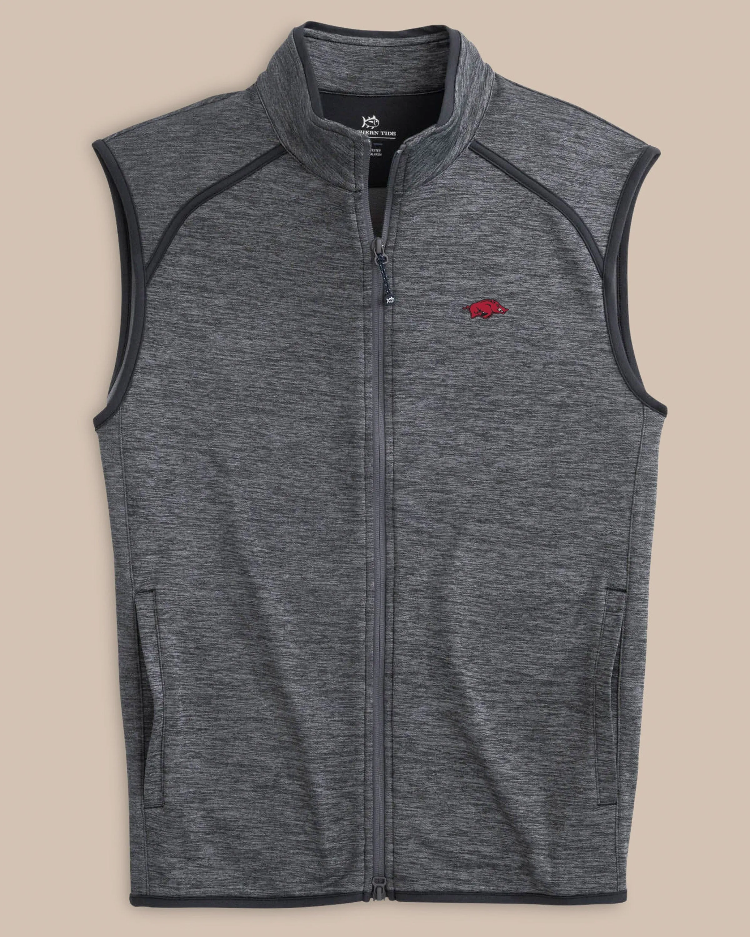 Arkansas Razorbacks Baybrook Heather Vest