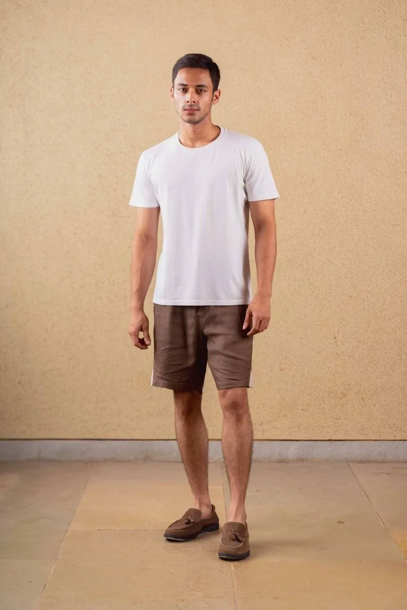 Azure Shorts - Brown - Hemp Tencel