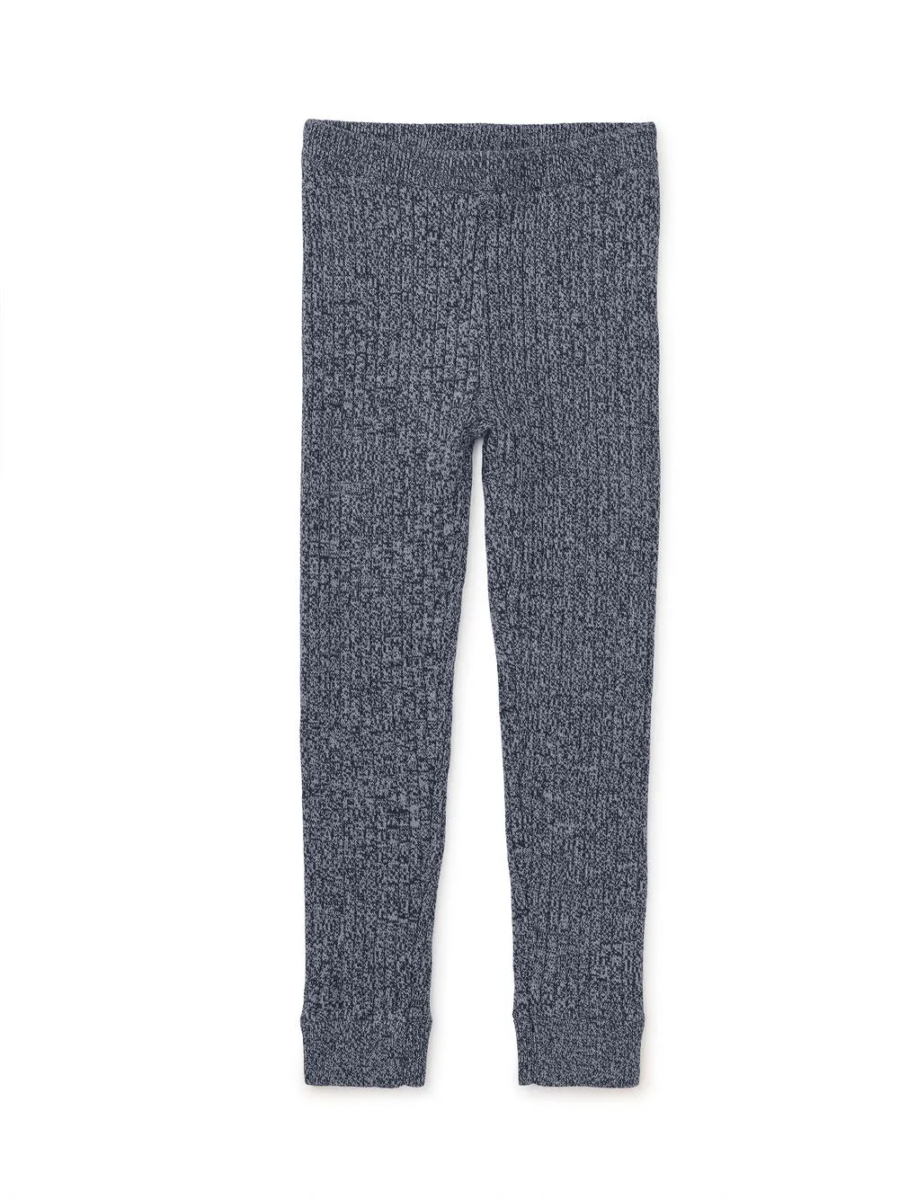 Baby Marled Sweater Leggings - Indigo