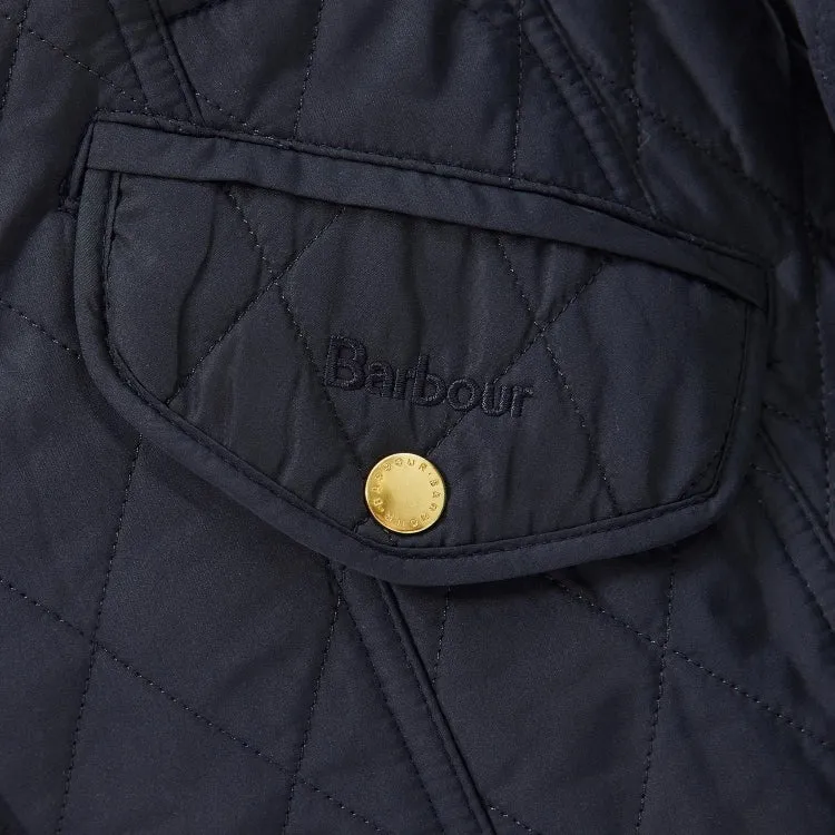 Barbour Ladies Millfire Quilt Jacket - Navy/Classic