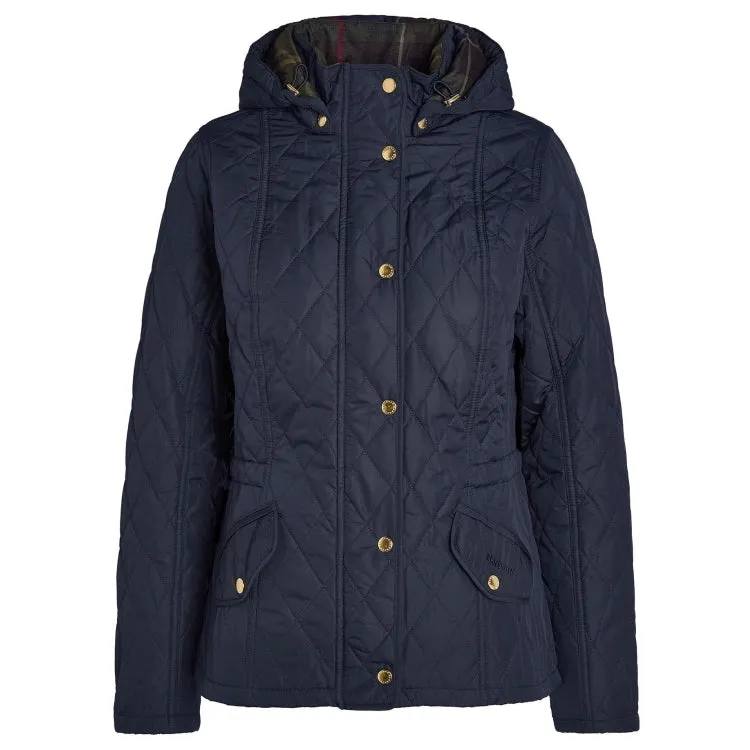 Barbour Ladies Millfire Quilt Jacket - Navy/Classic