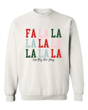 Cape May FALALA Crewneck Sweatshirt - White