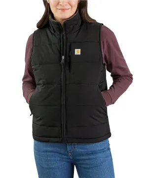 Carhartt Women's Sherpa Quilted Vest - Black