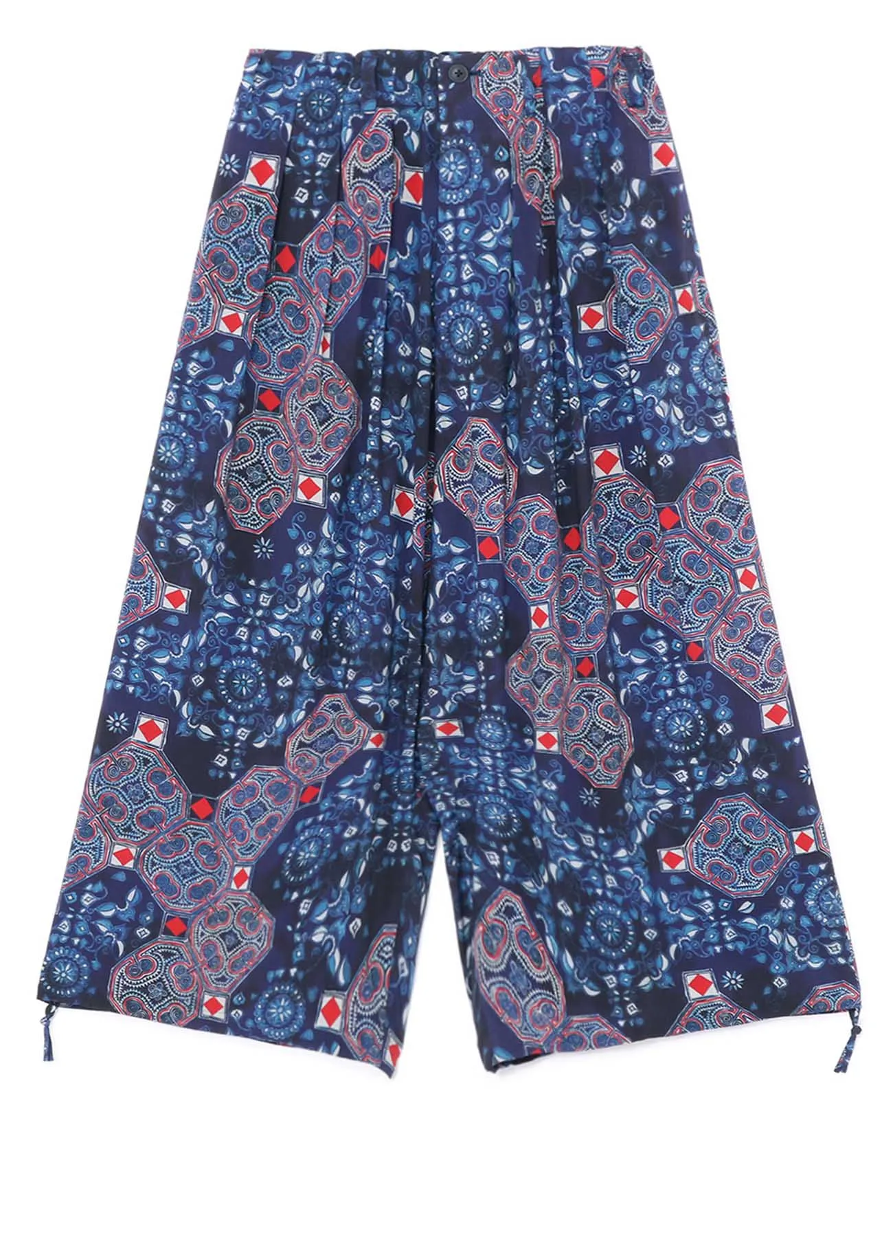 CHINOISERIE-C PRINTED DRAWSTRING BALLOON PANTS