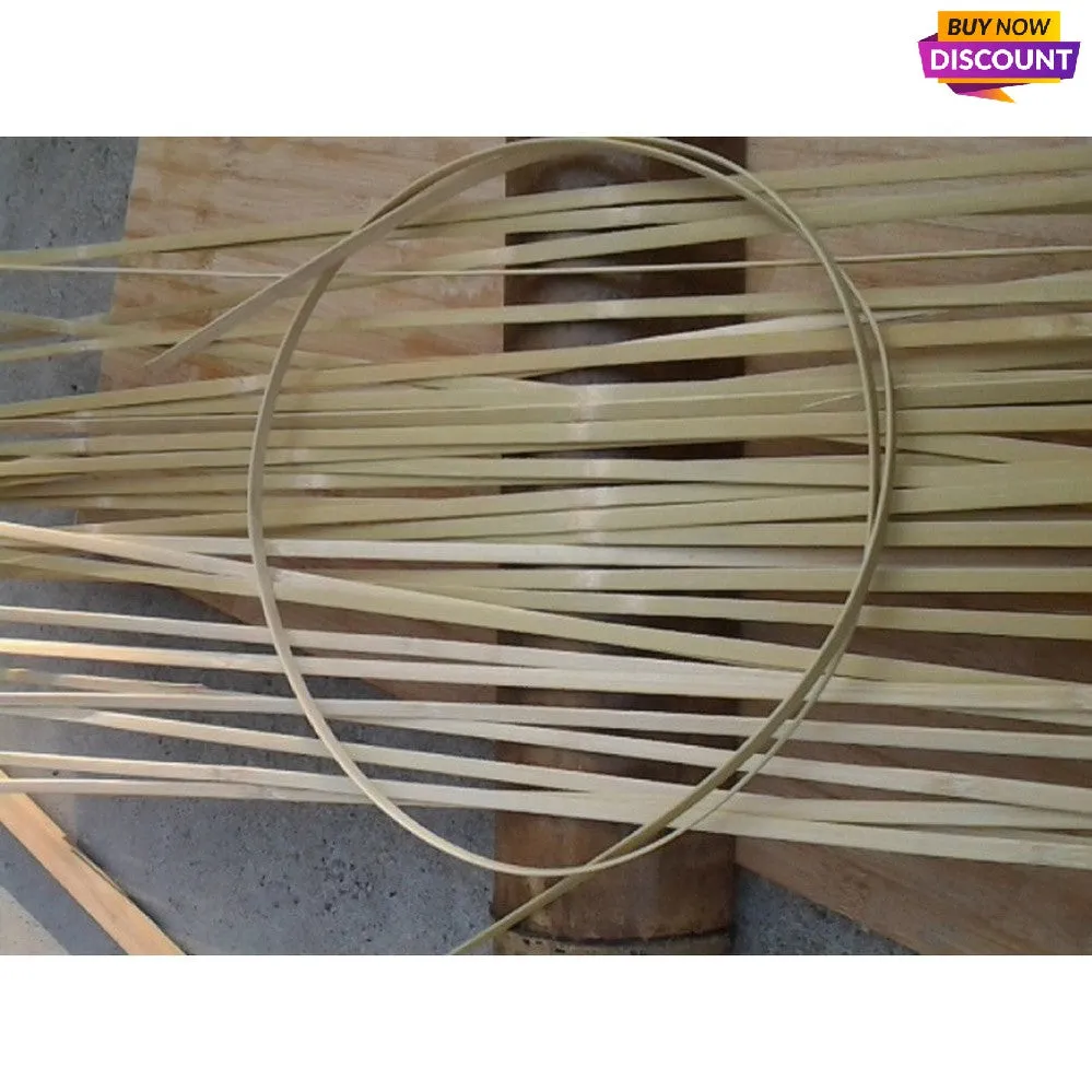 Complete size handmade extra longer 3.0-5.0meter of Bamboo Strips/Flats for Weaving Handicrafts