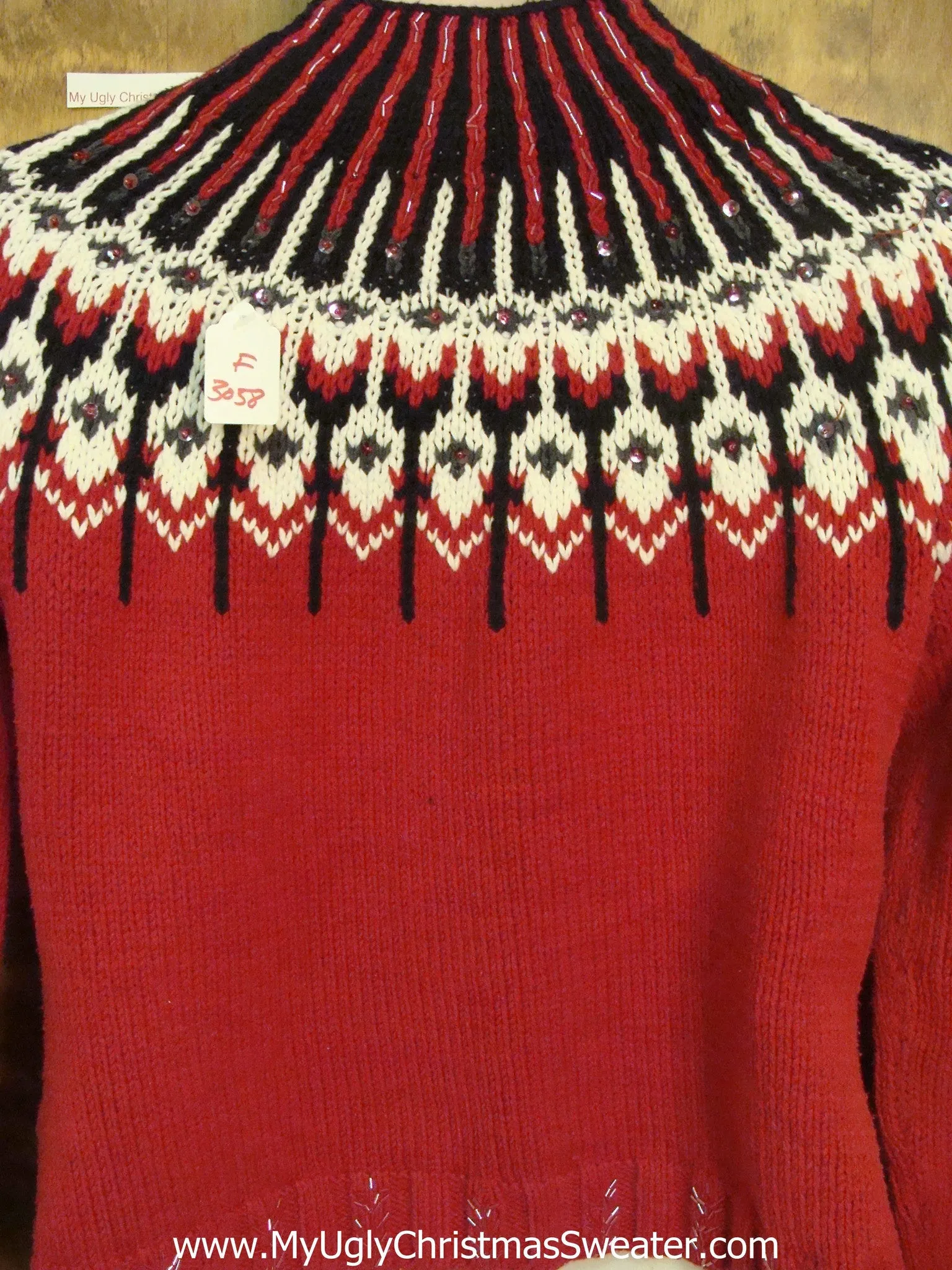 Crazy Patterned Ugliest Bad Christmas Sweaters