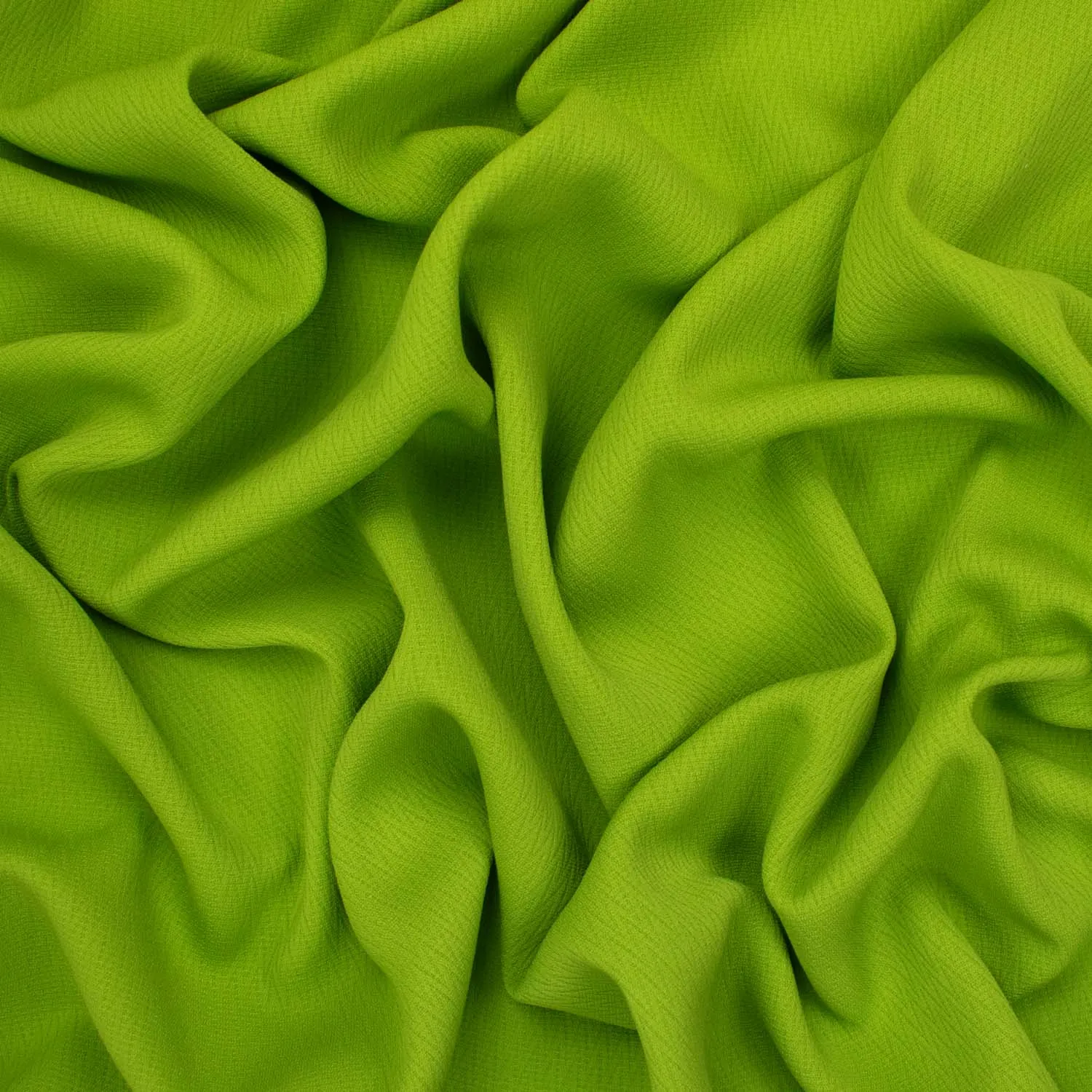 Crepe Suiting Bright Green