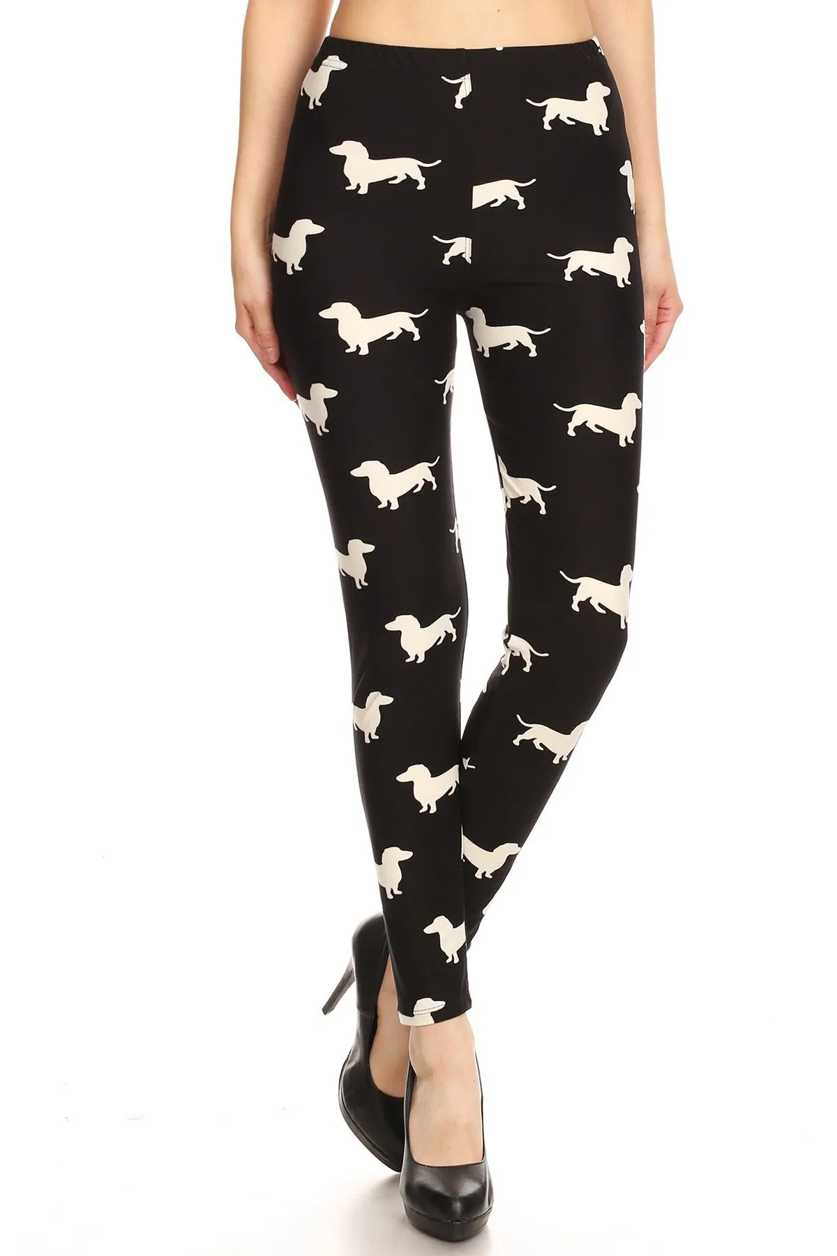 Dachshund Leggings Plus Size