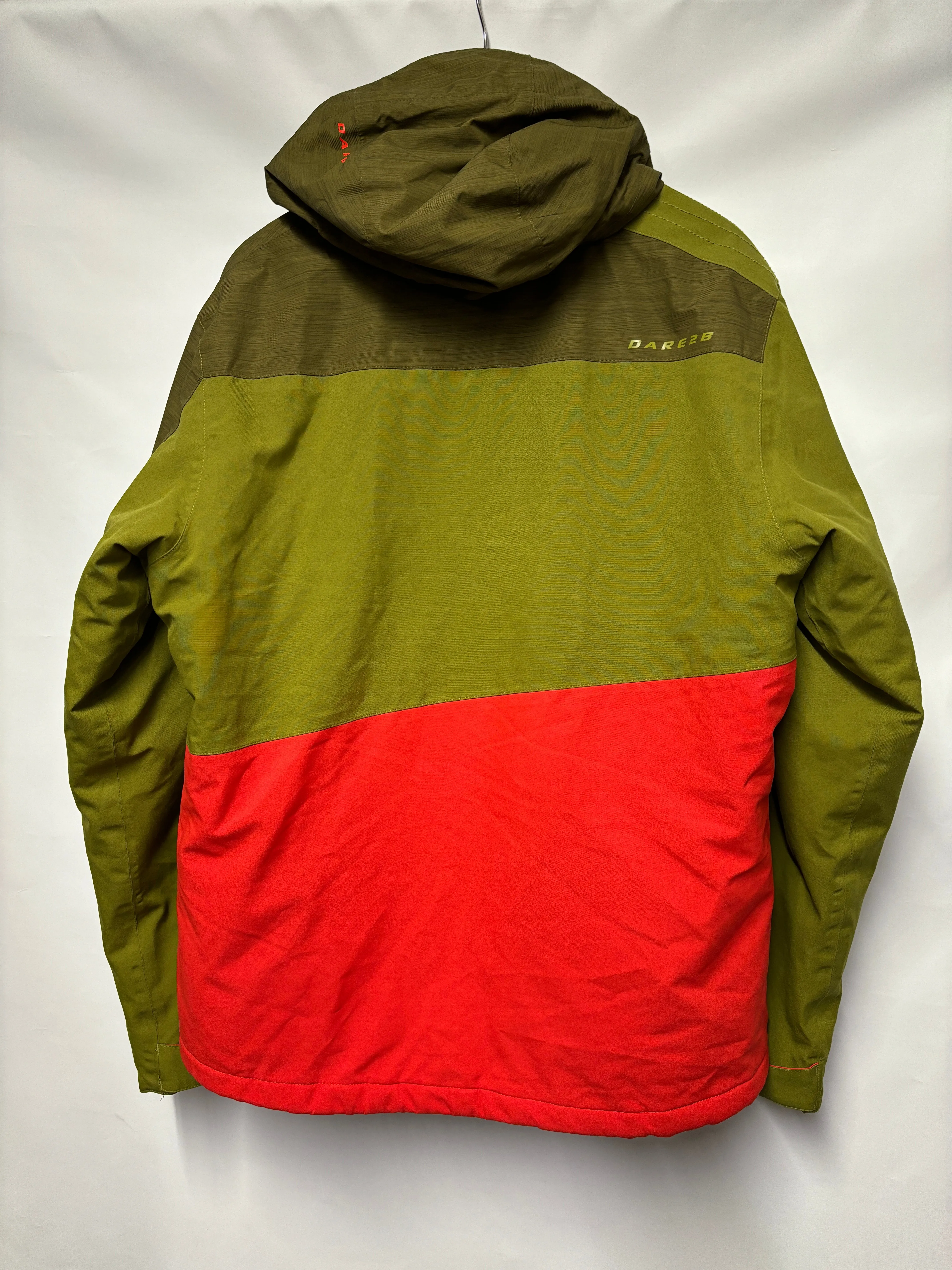 Dare 2b Red and Green Ared 20K V02 Stretch Snowboard Jacket Large