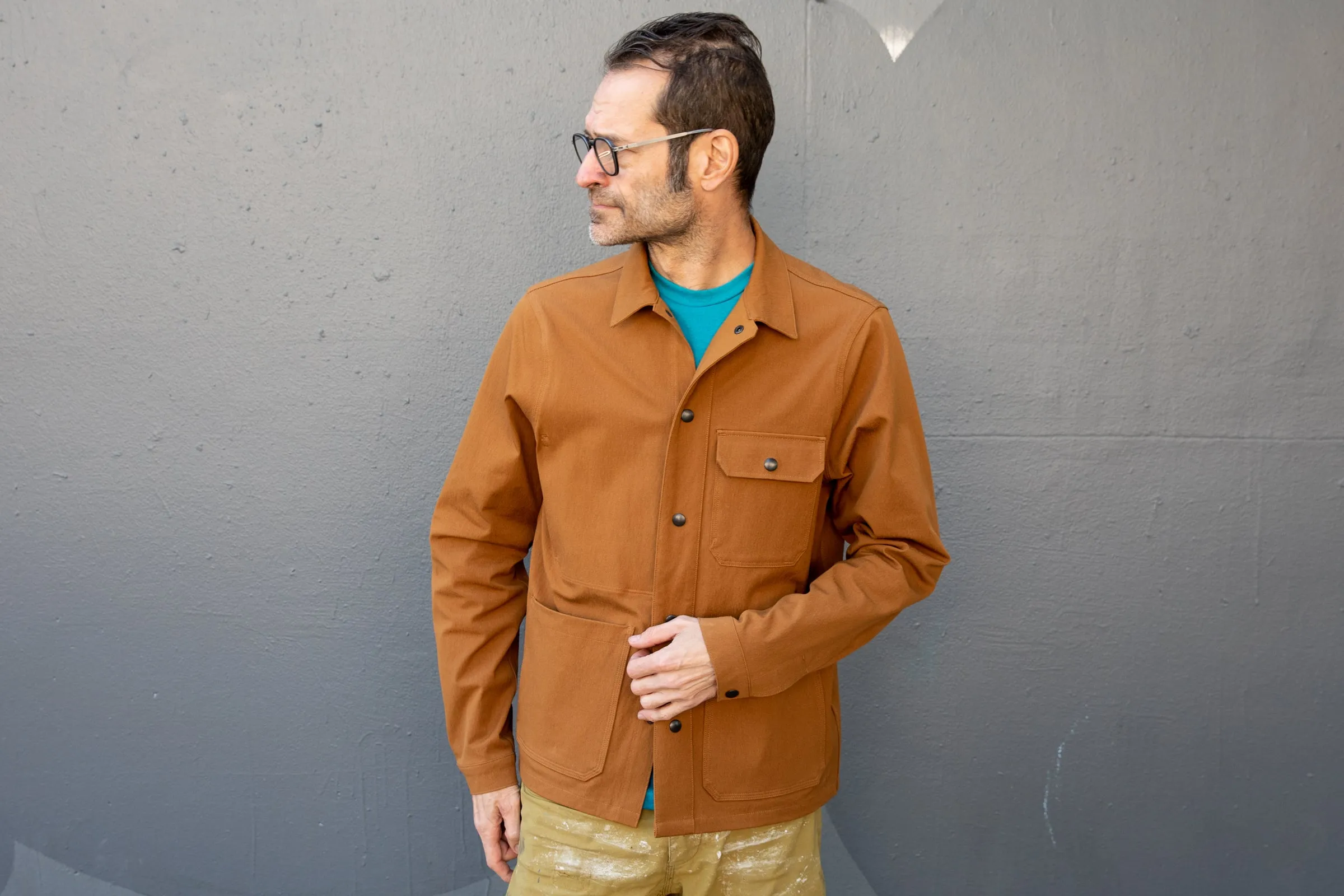 durable cotton WORK JACKET