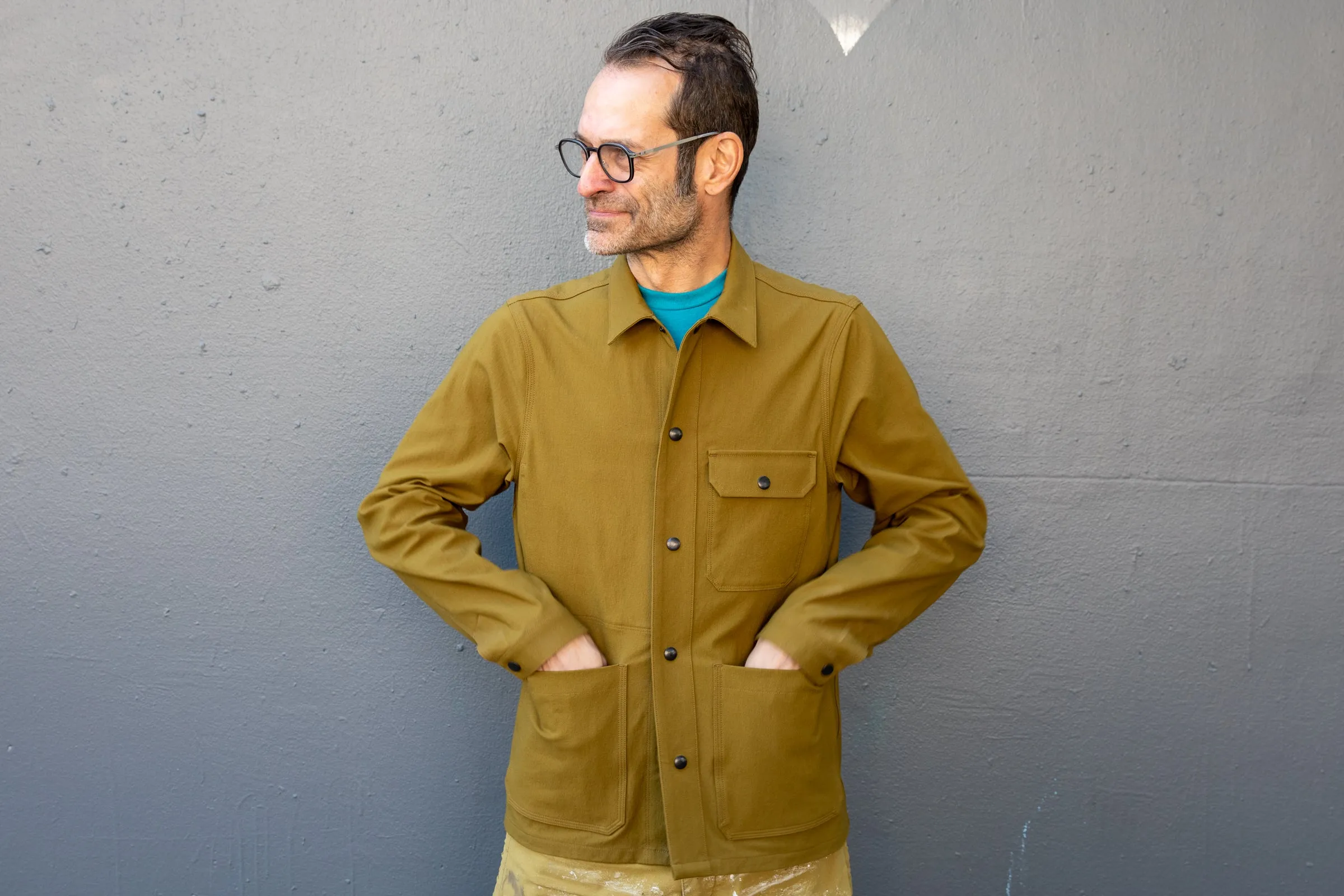 durable cotton WORK JACKET