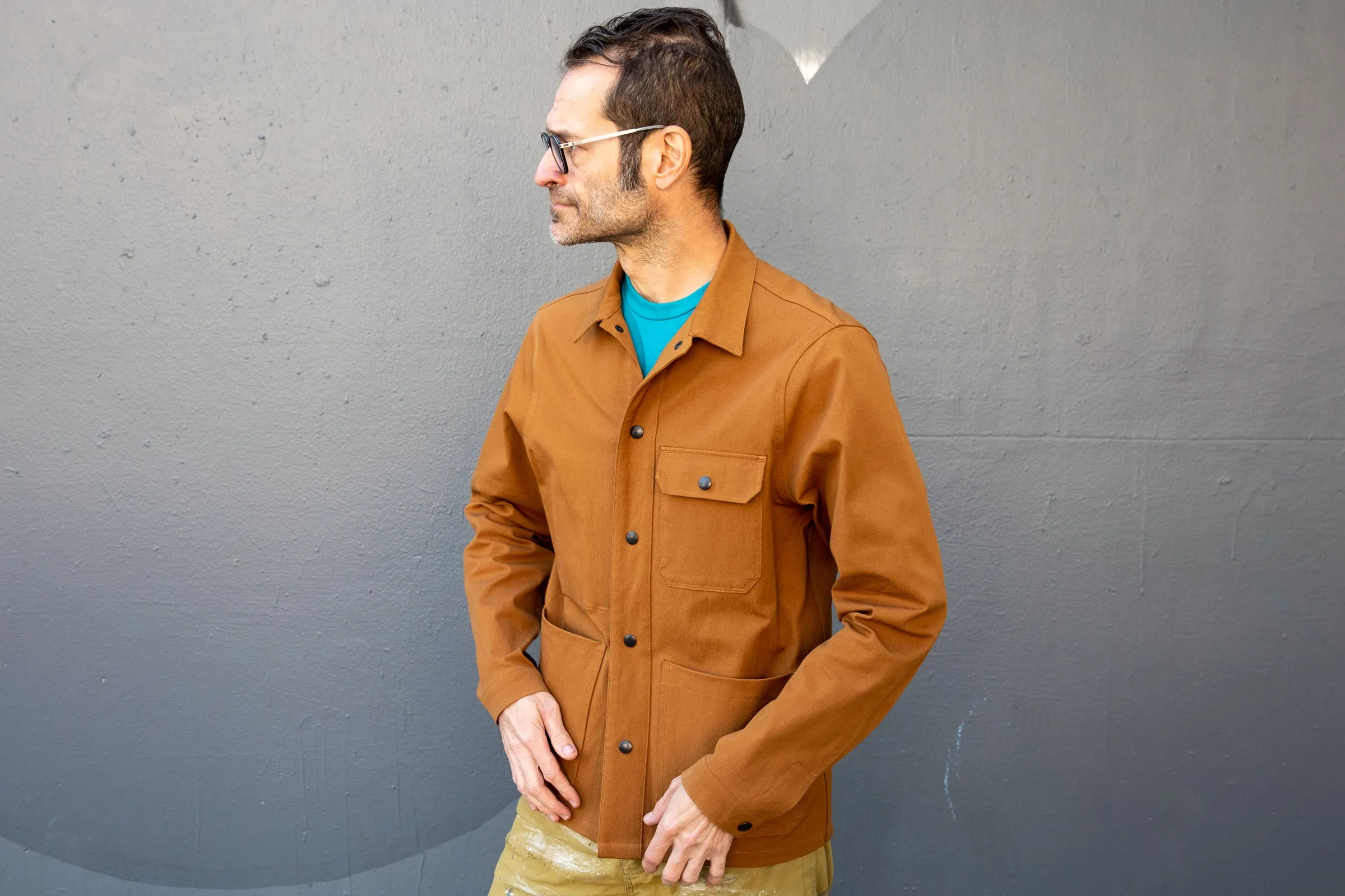 durable cotton WORK JACKET