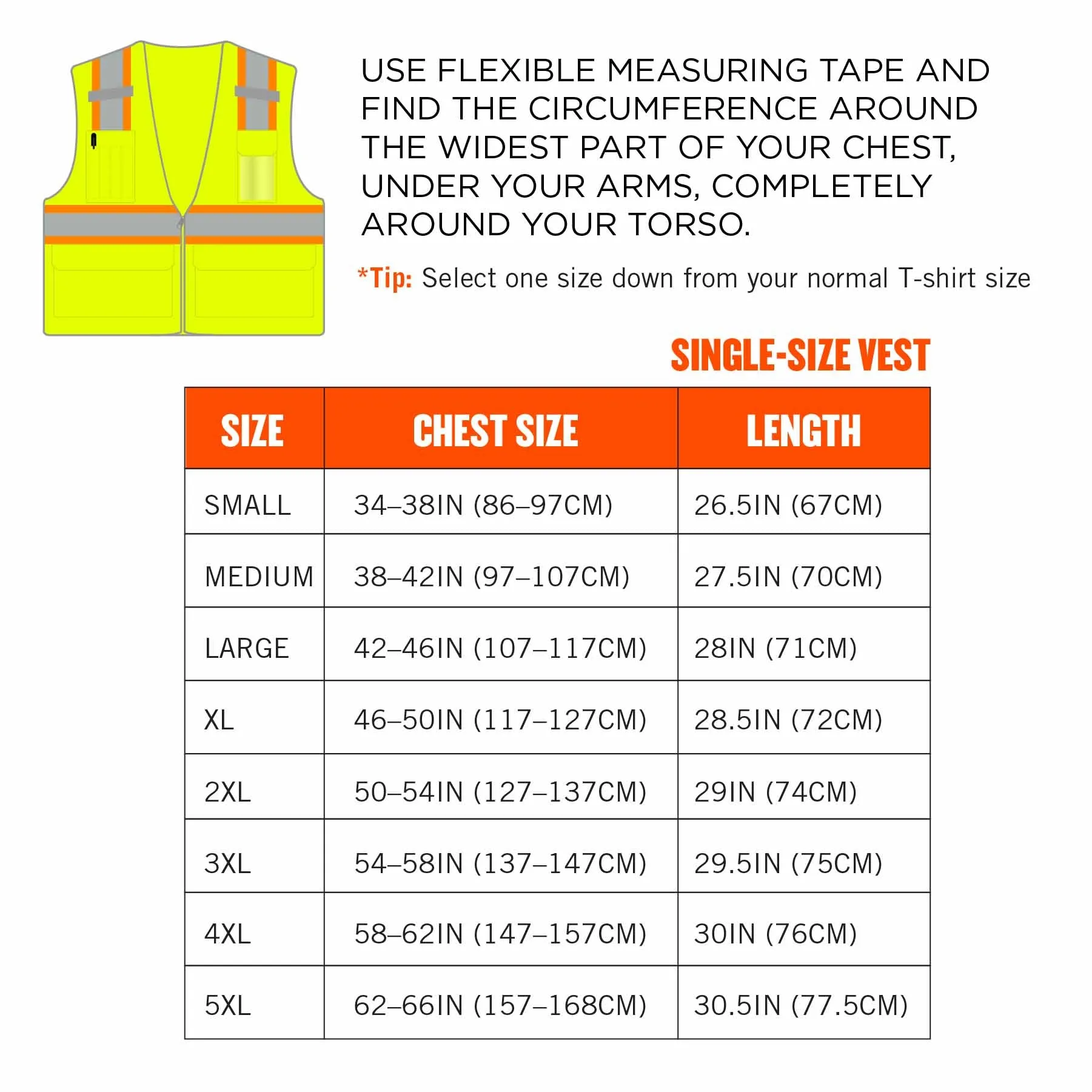 Ergodyne 24568 8246Z-S 4XL Lime Class 2 Two-Tone Mesh Vest - Single Size