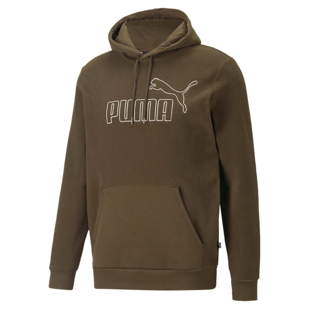 Essential Elevated Polarfleece Logo Pullover Hoodie