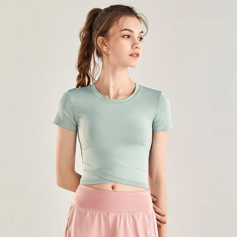 Fitted Cropped Tee