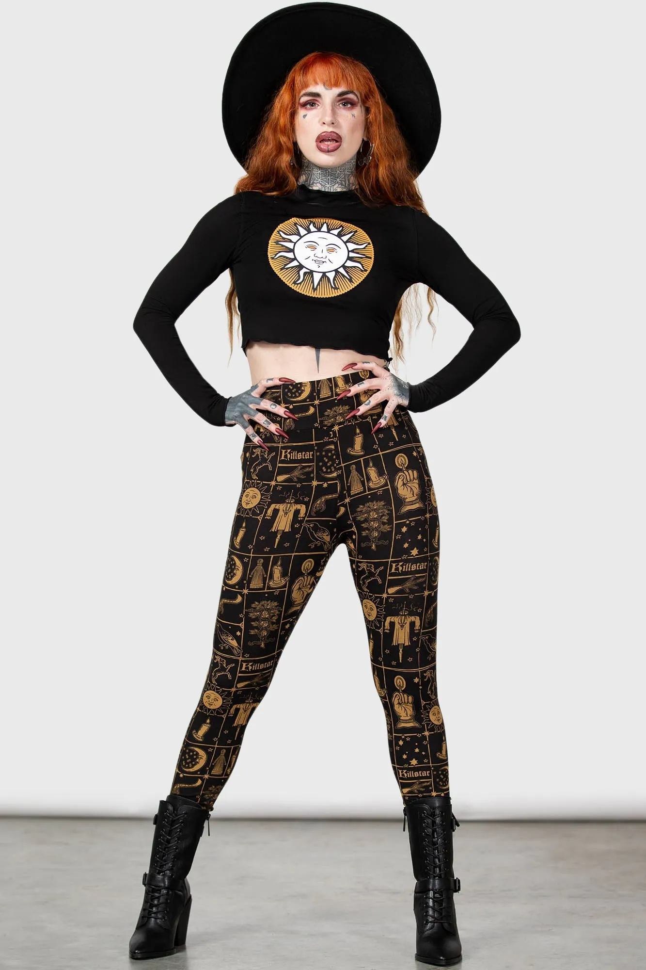 Folk Horror Leggings - Resurrect