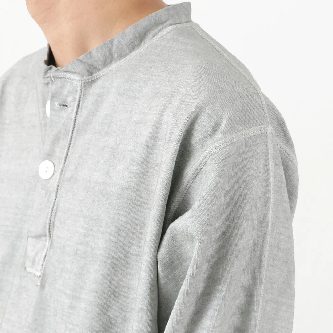 GOOD ON / L/S heavy henley T