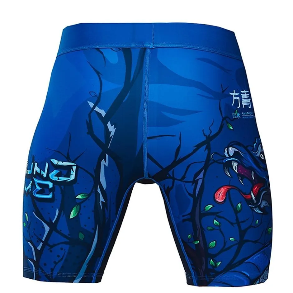 Ground Game "Azure Dragon" Vale Tudo Shorts