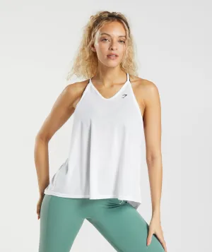 Gymshark Super Soft Tank - White