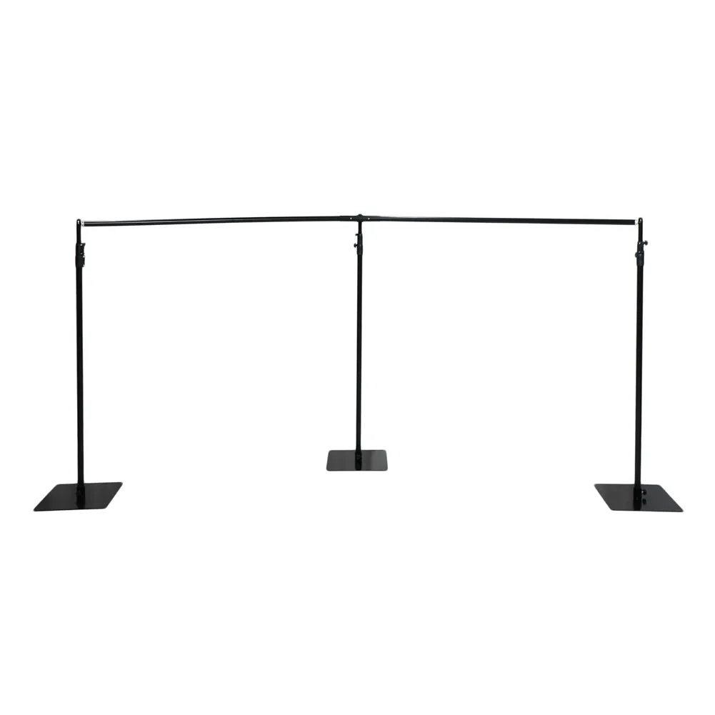 Height Adjustable Curved Backdrop Stand Kit 11ft x 13ft