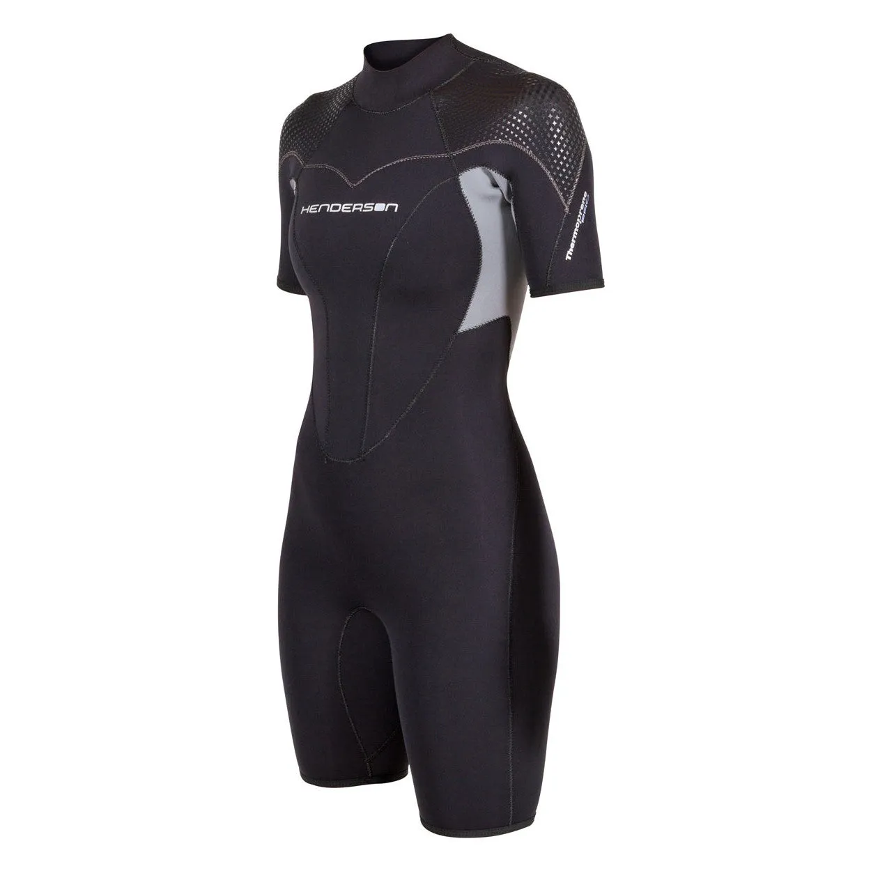 Henderson 3mm Womens Thermoprene Pro Back Zip Shorty Wetsuit