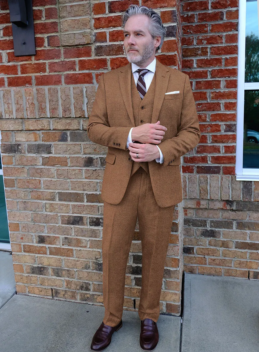 Highlander Earthy Brown Tweed Suit