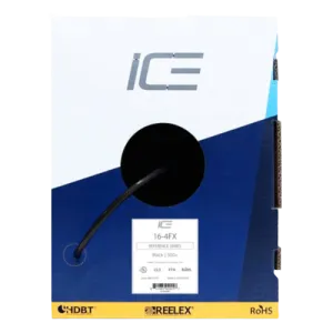 Ice Cable 16-4FX/BOX/BLK 16-4 Direct Burial Cable - 500ft Box (Black)