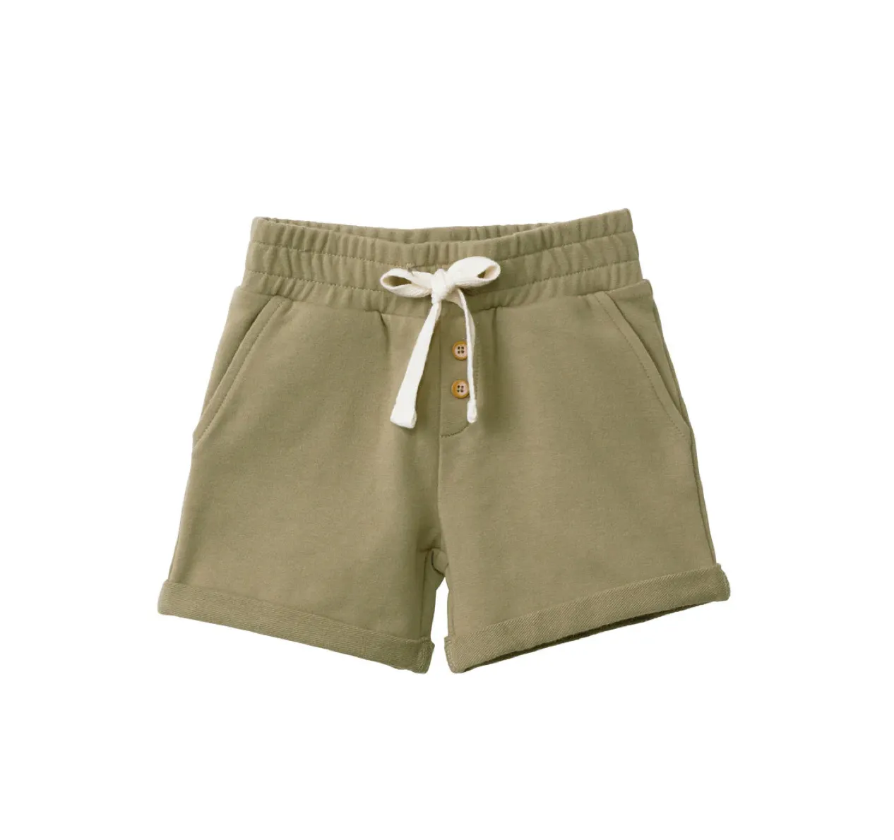 JAMIE KAY - Organic Cotton Elijah Short | Sea Green