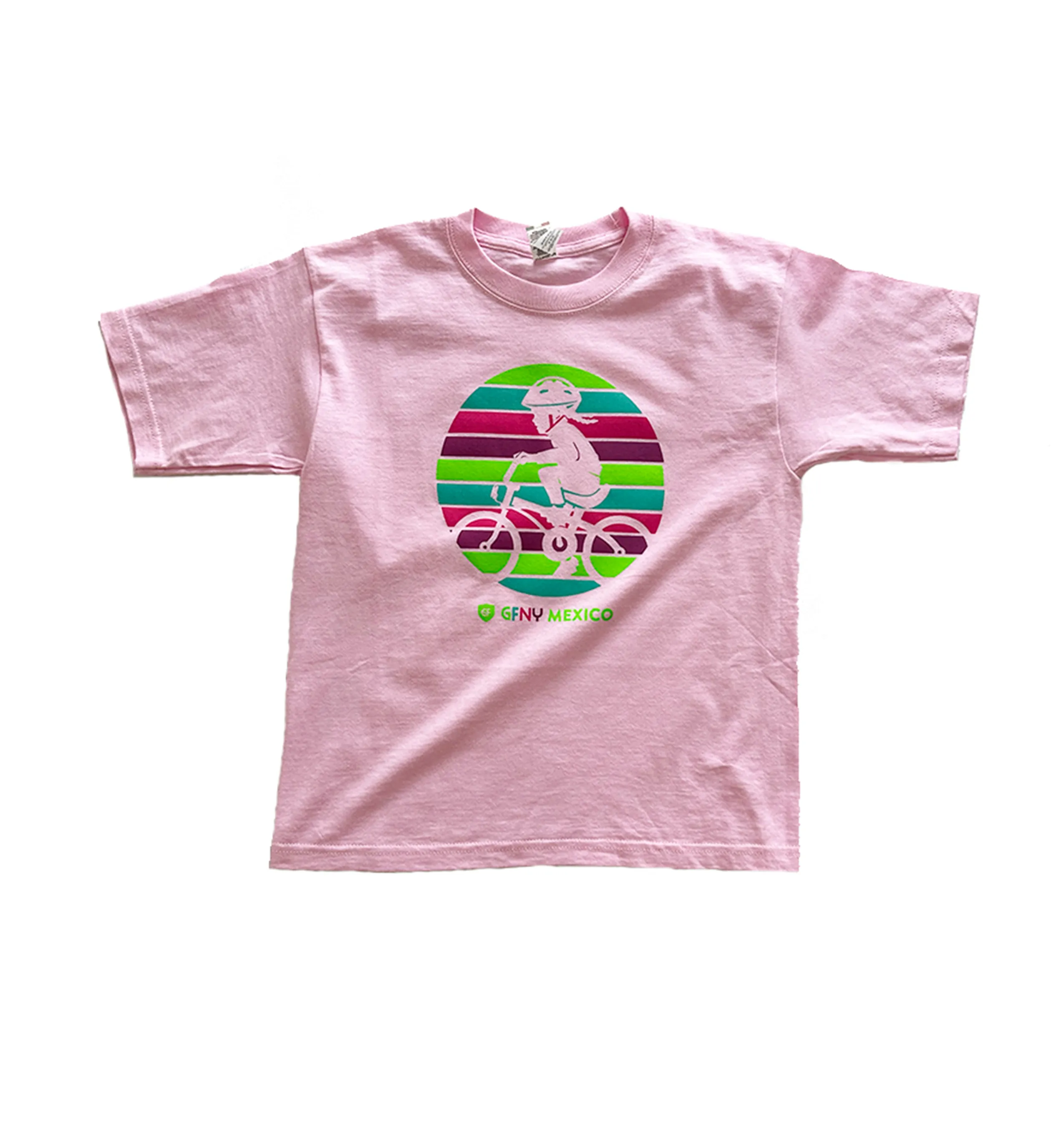 KIDS GIRL PINK T-SHIRT RIDING