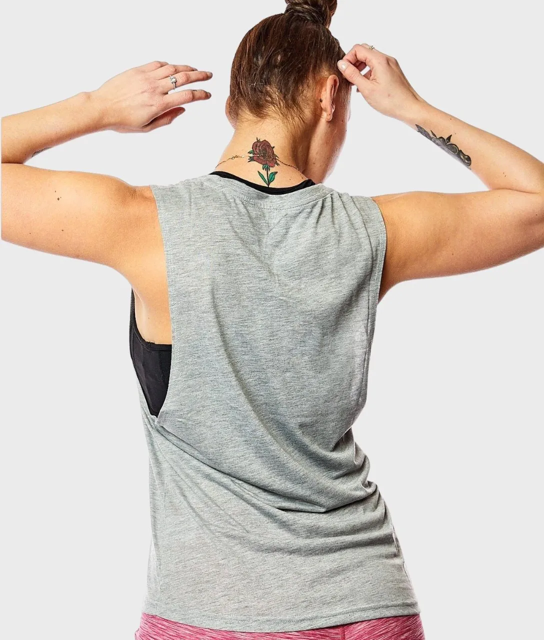 LOGO Sleeveless [Grey]