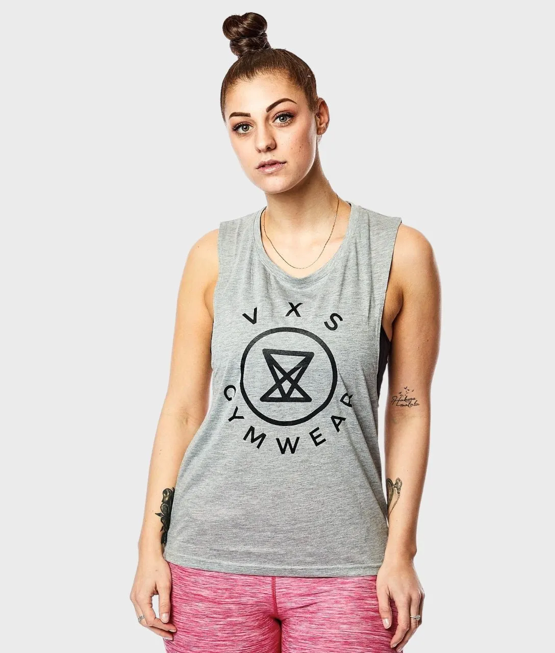 LOGO Sleeveless [Grey]