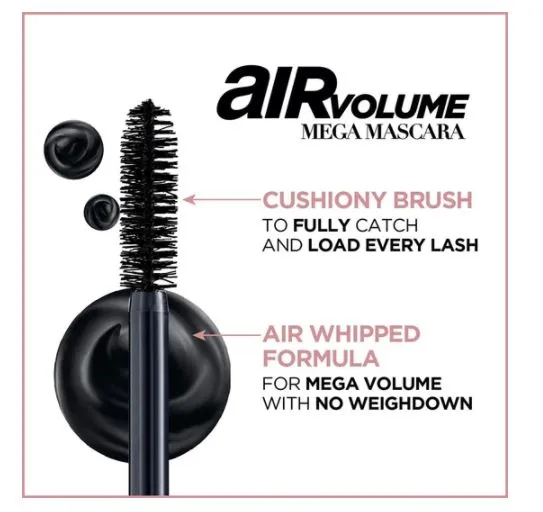 L'Oreal Paris Mega Volume Air mascara