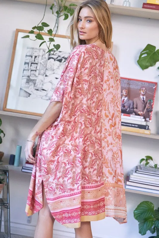 Lucille Kimono - Pink