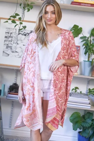 Lucille Kimono - Pink