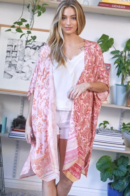 Lucille Kimono - Pink