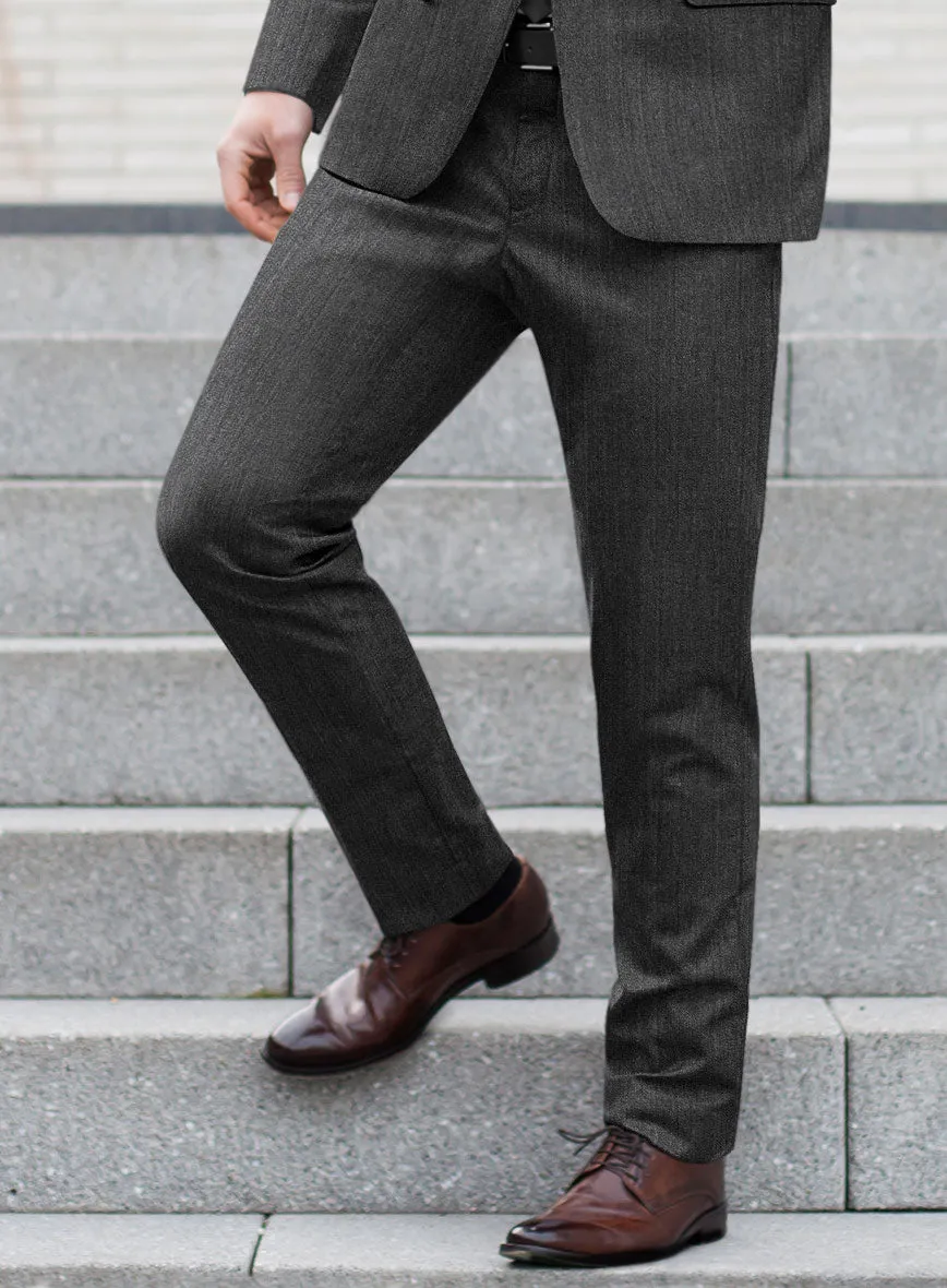 Marco Stretch Iron Gray Wool Suit