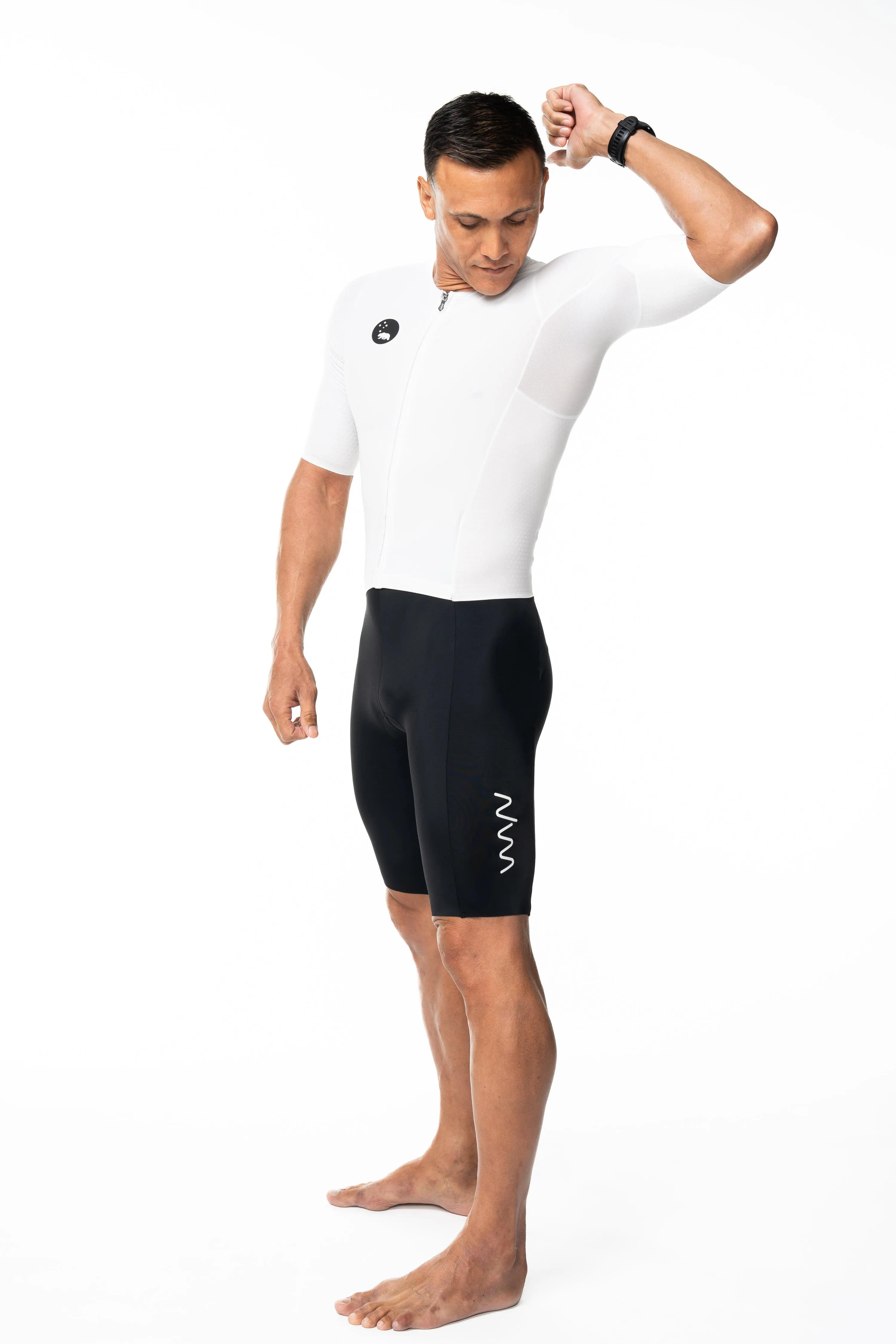 Men's LUCEO  Aero Tri Suit - White