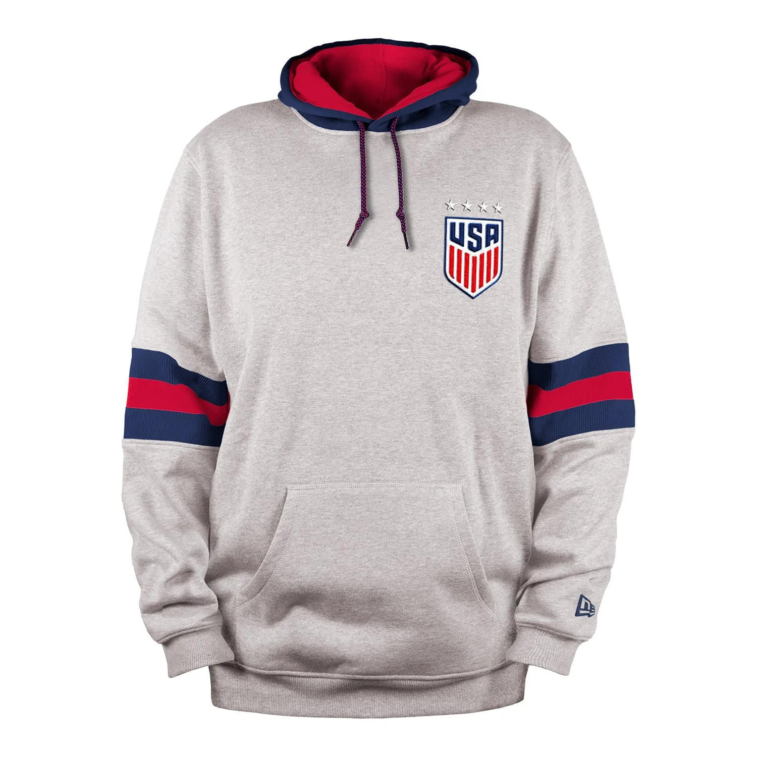 Men's New Era USWNT Grey Hoodie