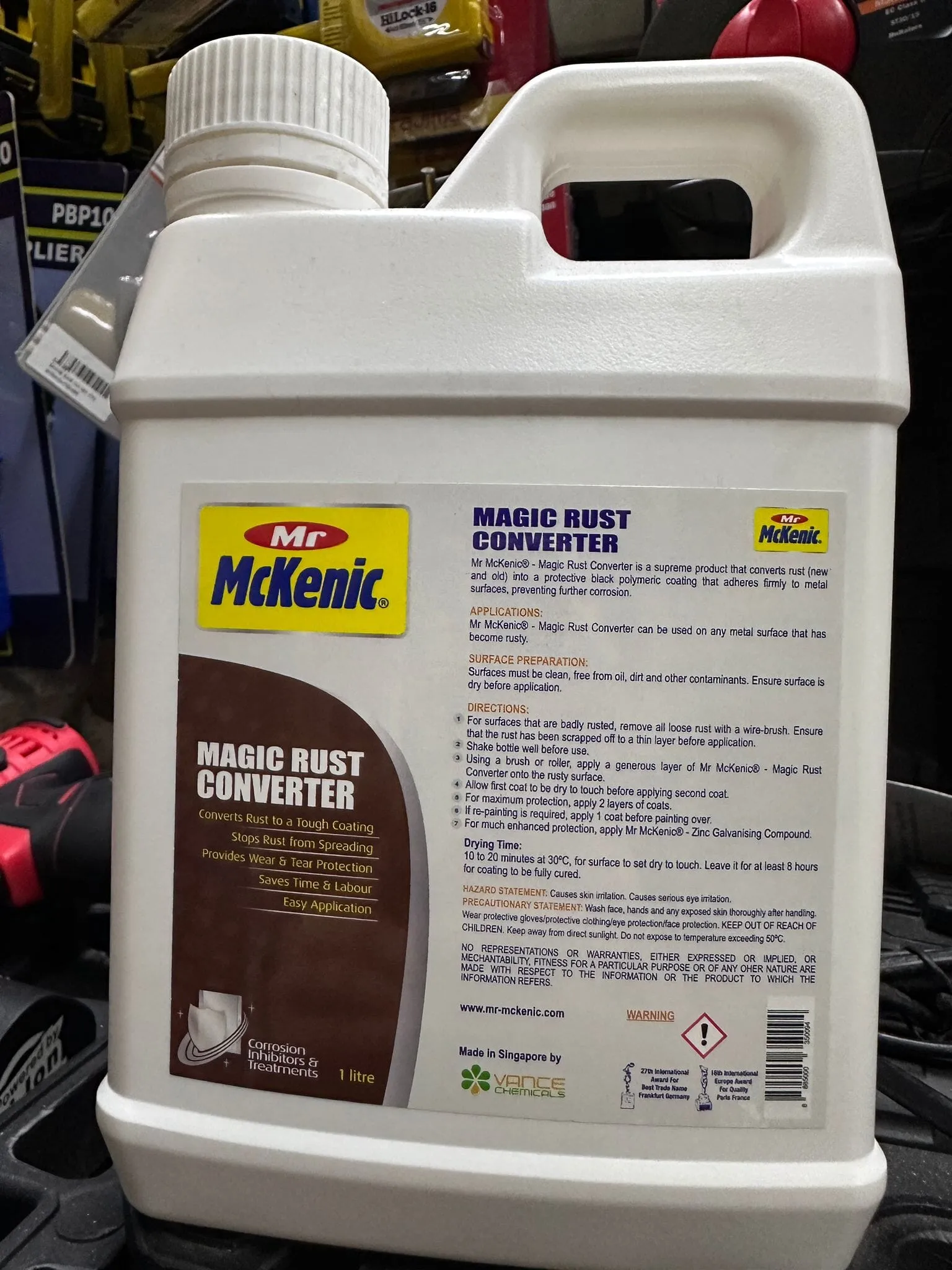 Mr Mckenic Magic Rust Converter 1L | Model : MCK-PC8019