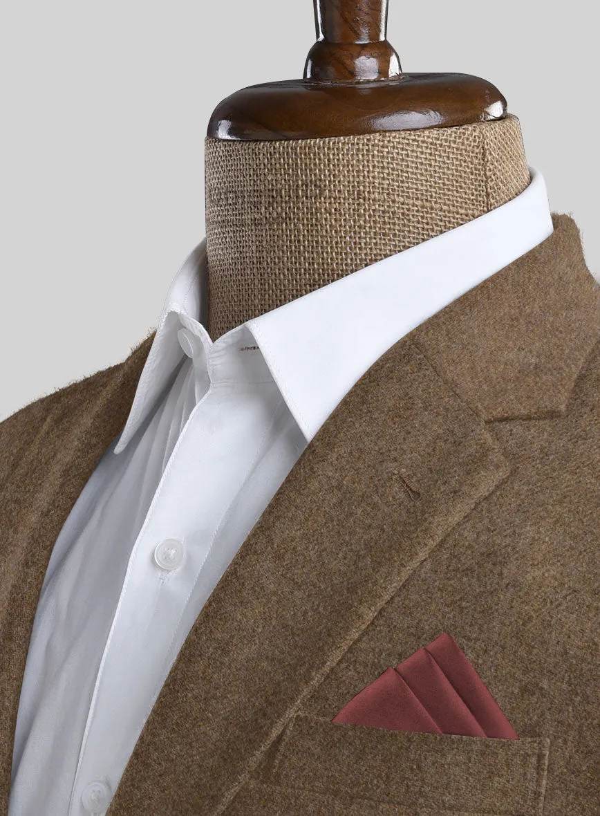 Naples Oak Wood Tweed Suit