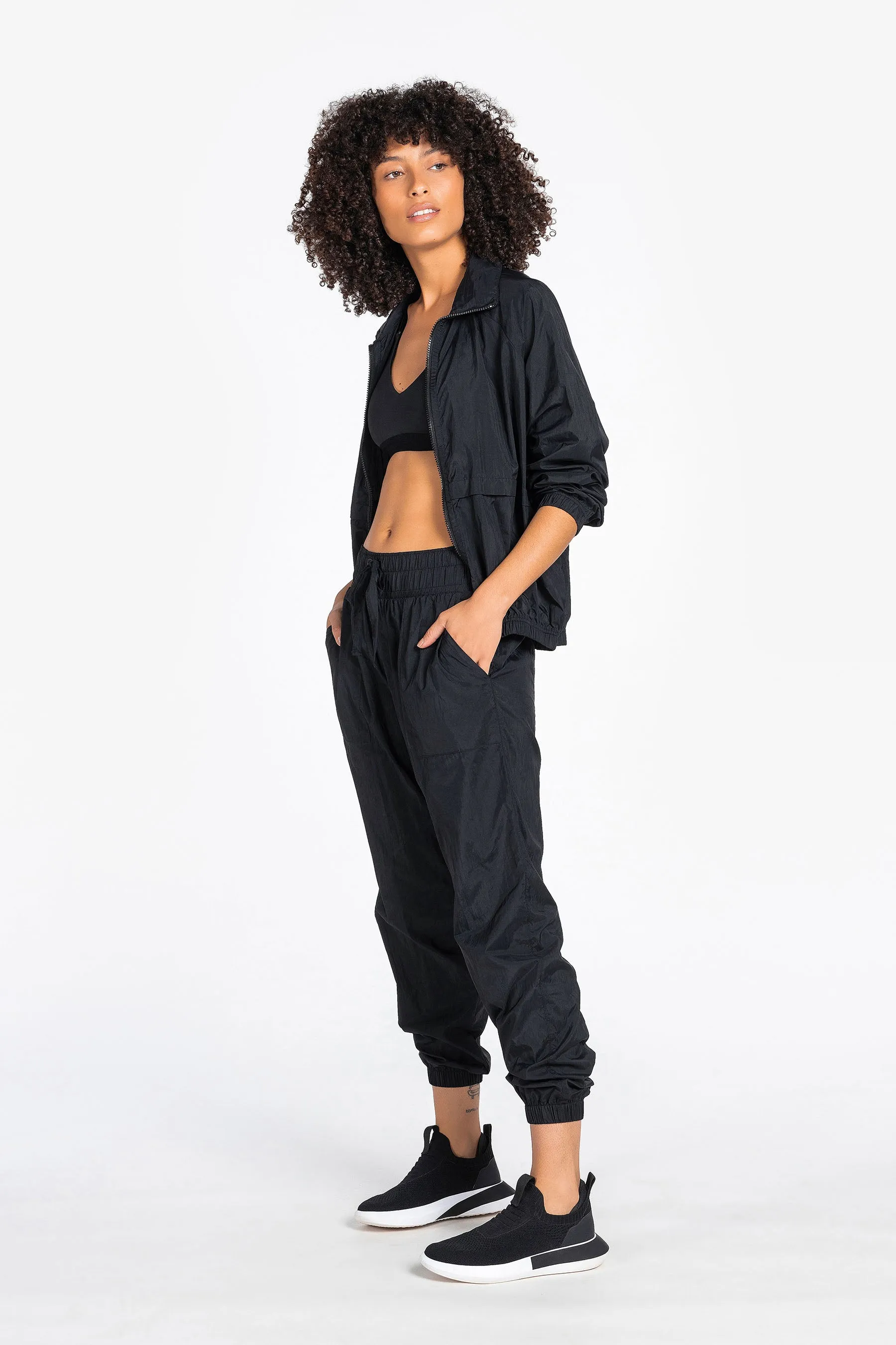 Nylon Track Pants