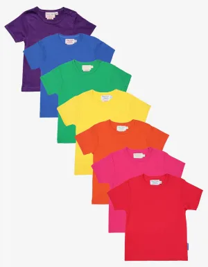 Organic Basic Short-Sleeved T-Shirt Bundle (6-7y / 122cm)