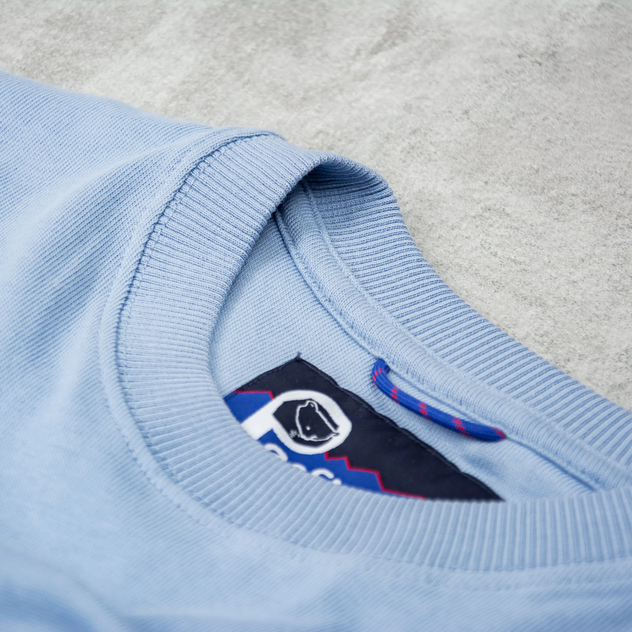 Penfield Embroidered Mountain Tee - Soft Chambray